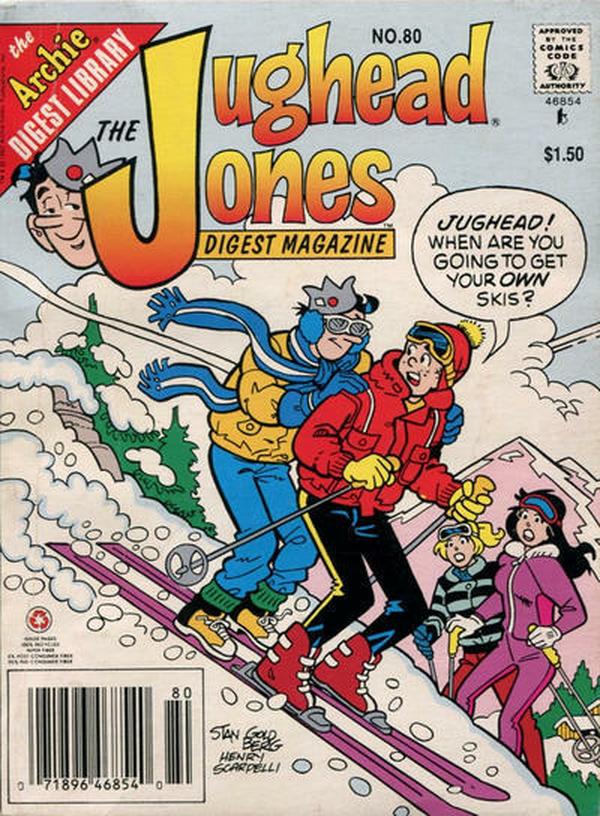 The Jughead Jones Comics Digest #80 cover