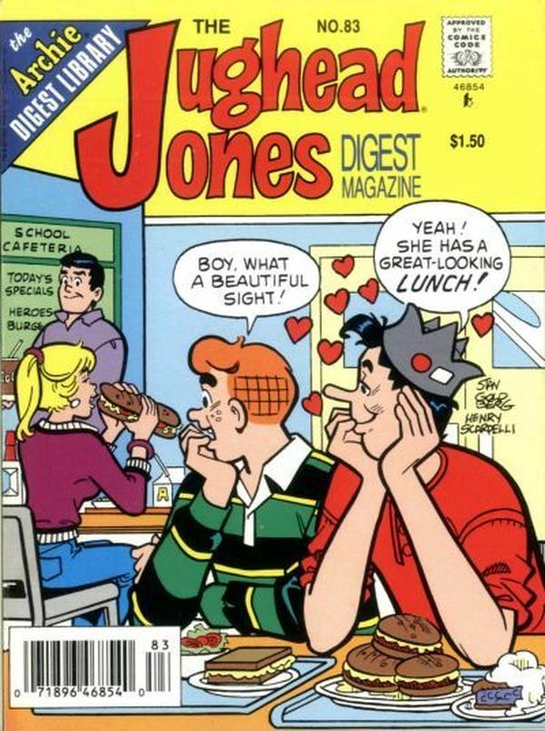 The Jughead Jones Comics Digest #83 cover