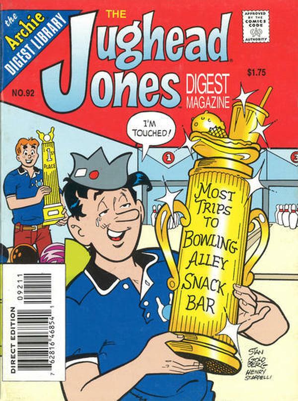 The Jughead Jones Comics Digest #92 cover