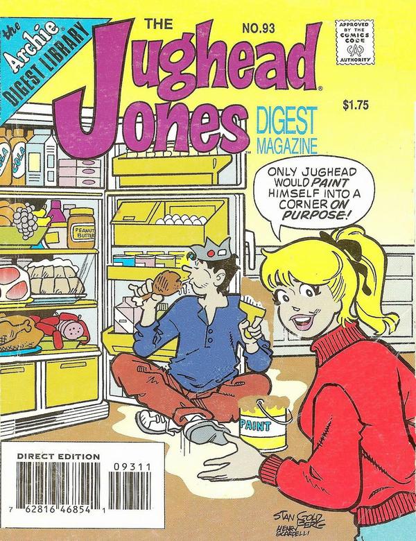 The Jughead Jones Comics Digest #93 cover