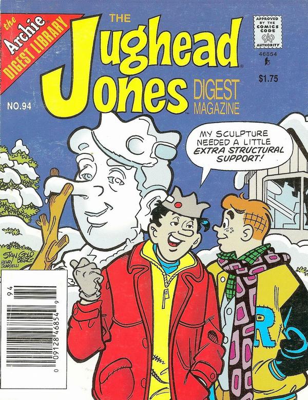 The Jughead Jones Comics Digest #94 cover