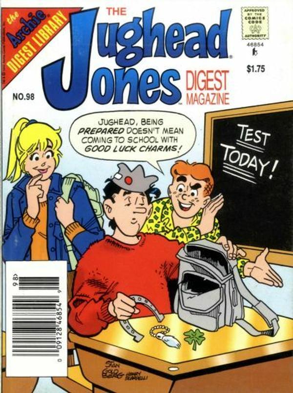 The Jughead Jones Comics Digest #98 cover