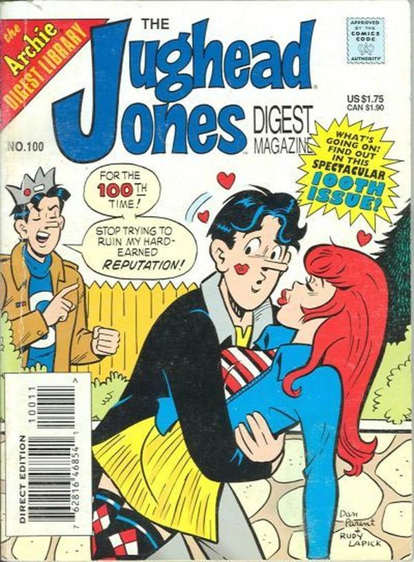 The Jughead Jones Comics Digest #100 cover