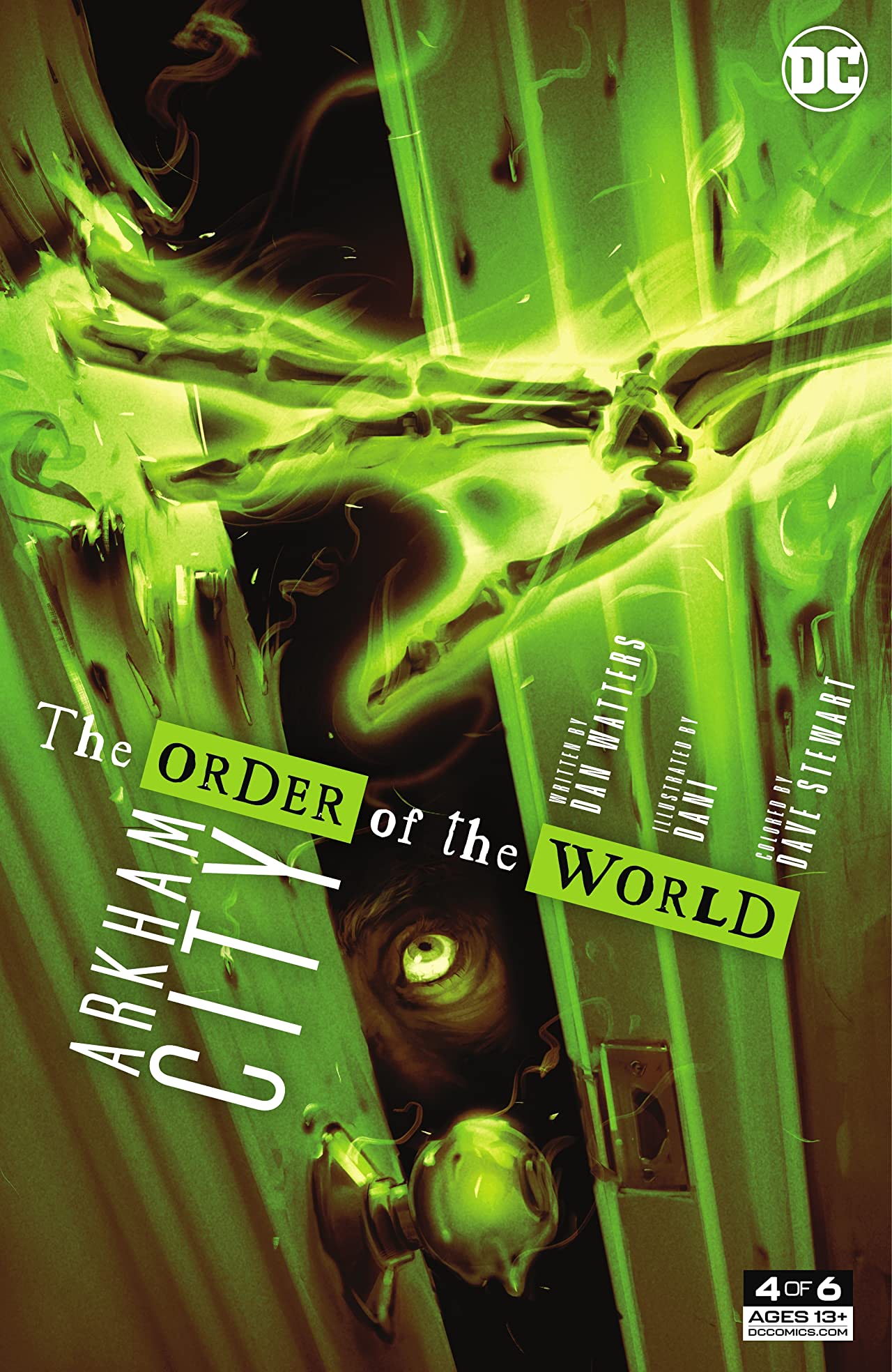 Arkham City: The Order of the World #4 cover