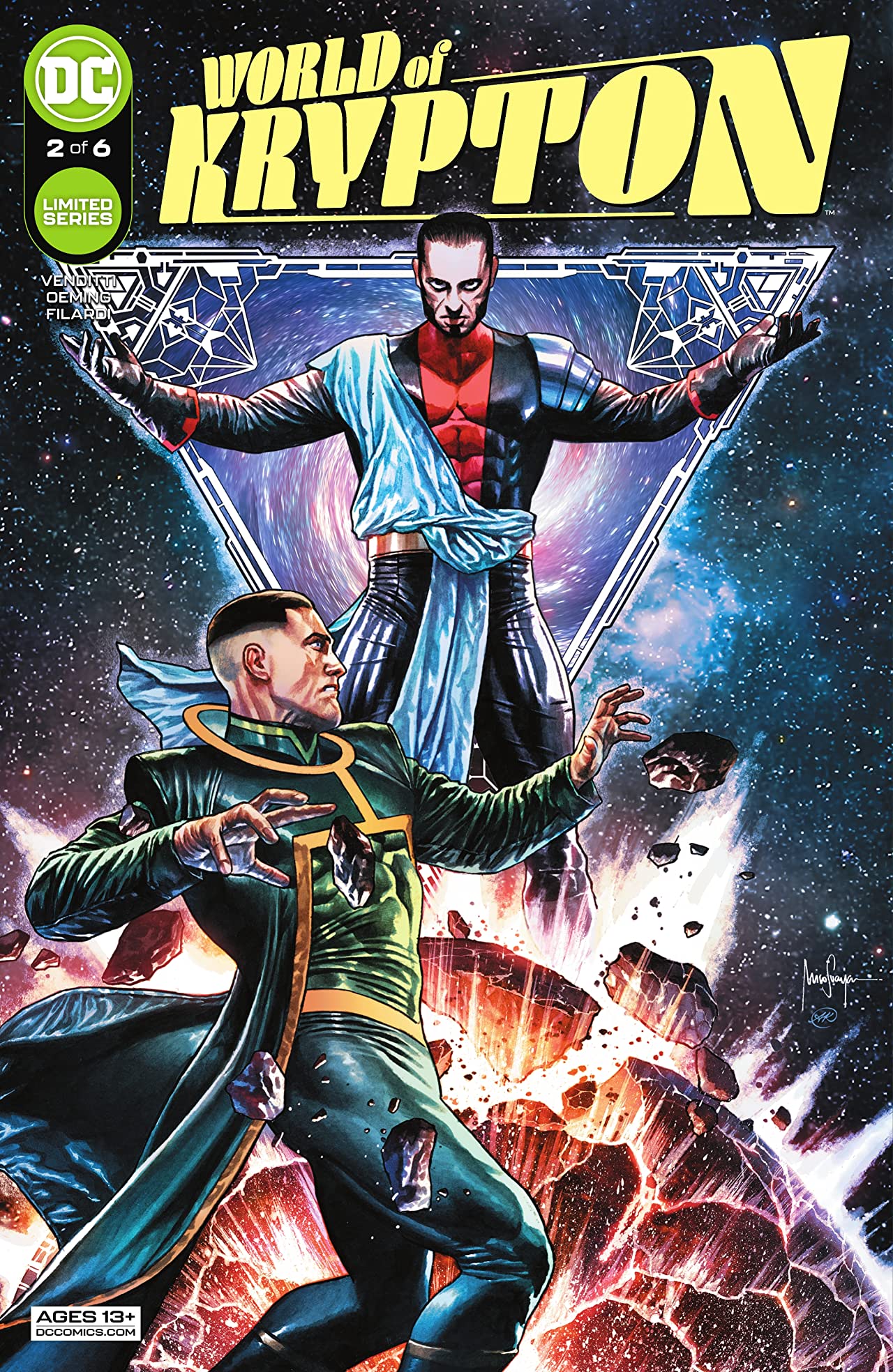 World of Krypton #2 cover
