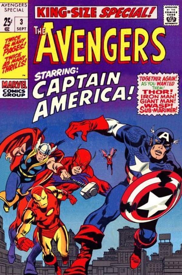 The Avengers Annual #3 cover
