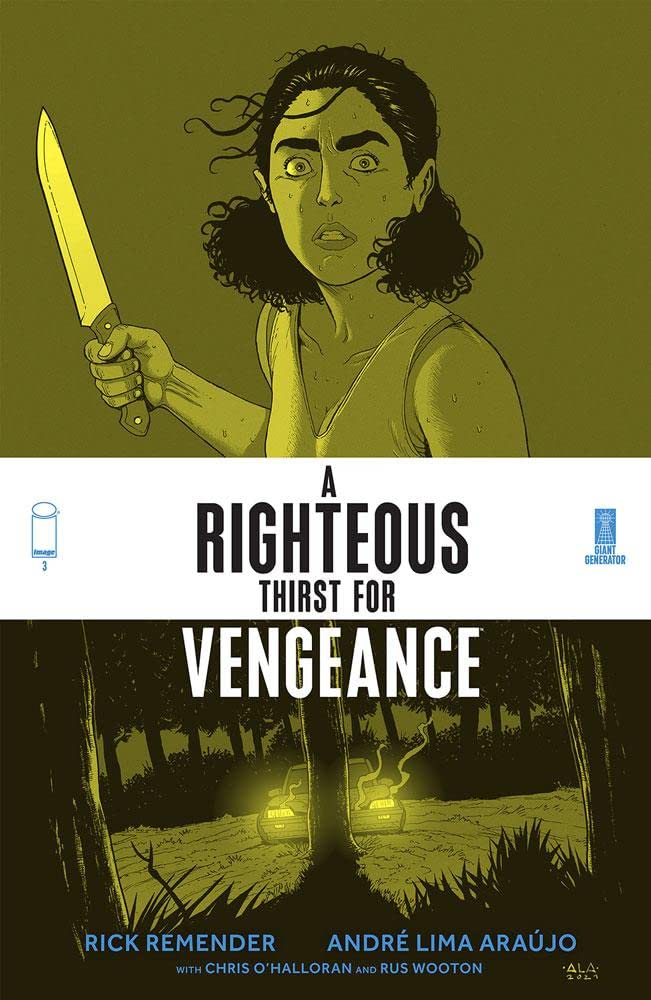 A Righteous Thirst for Vengeance #3 cover