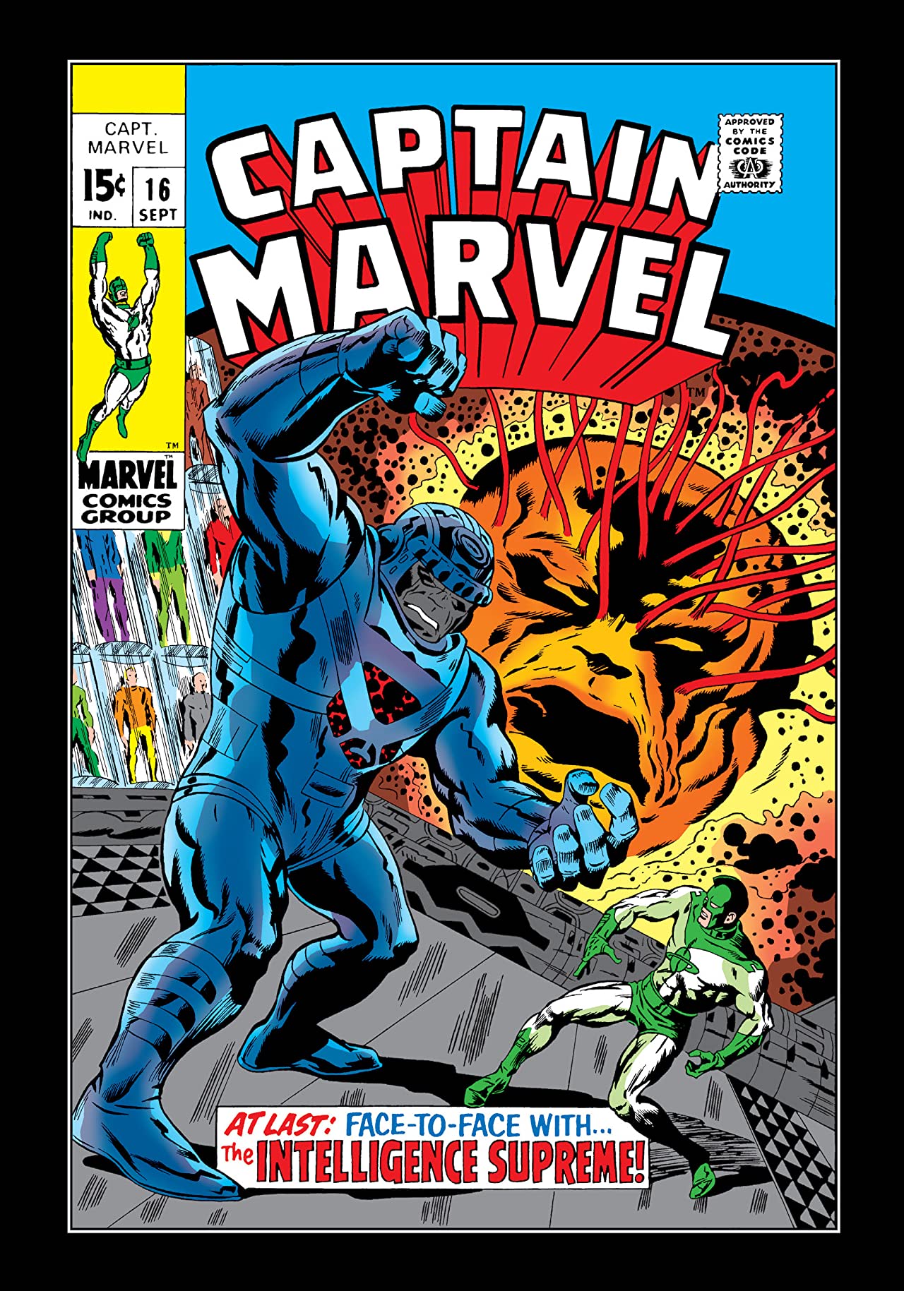 Captain Marvel #16 cover