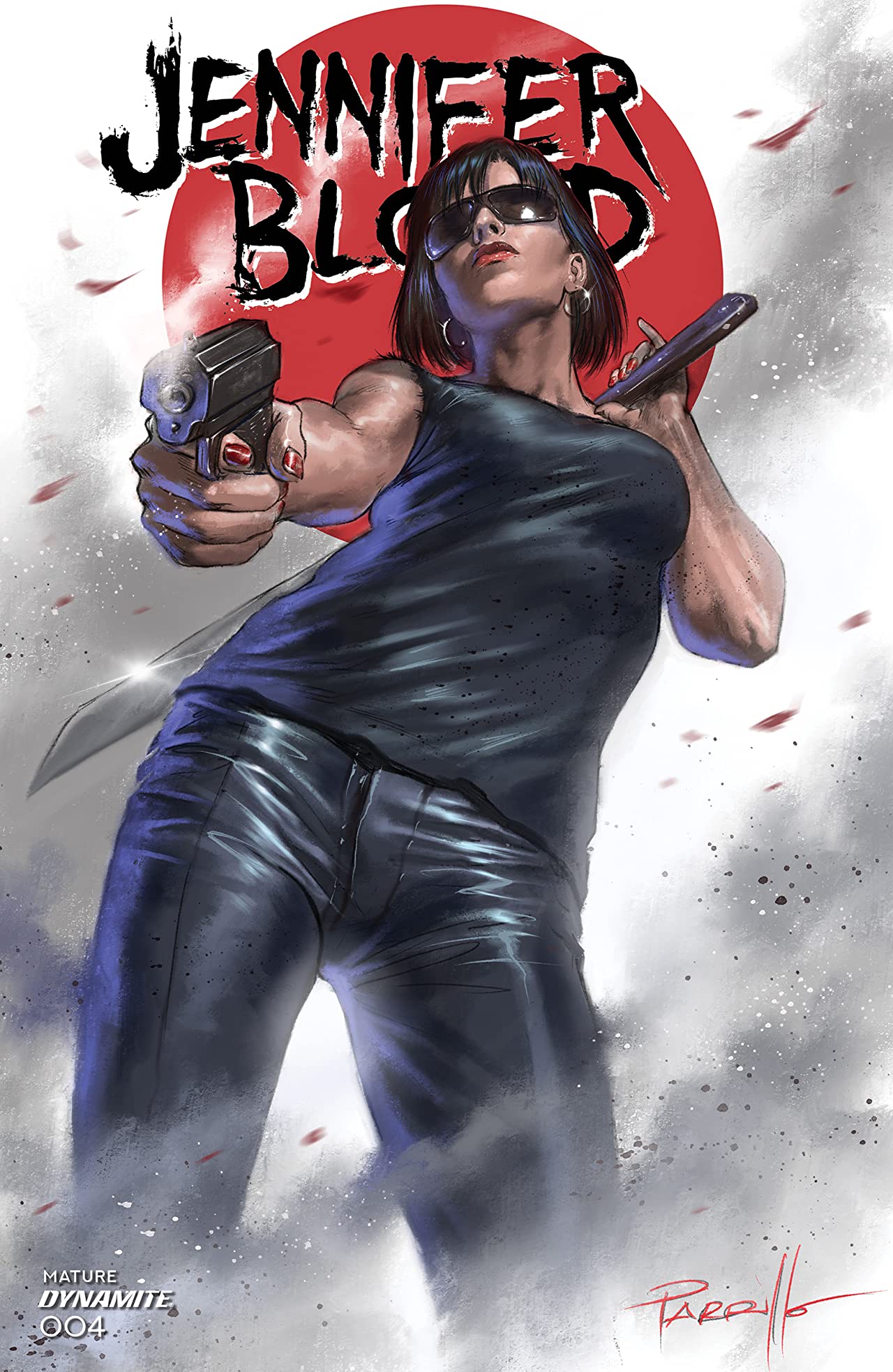 Jennifer Blood #4 cover