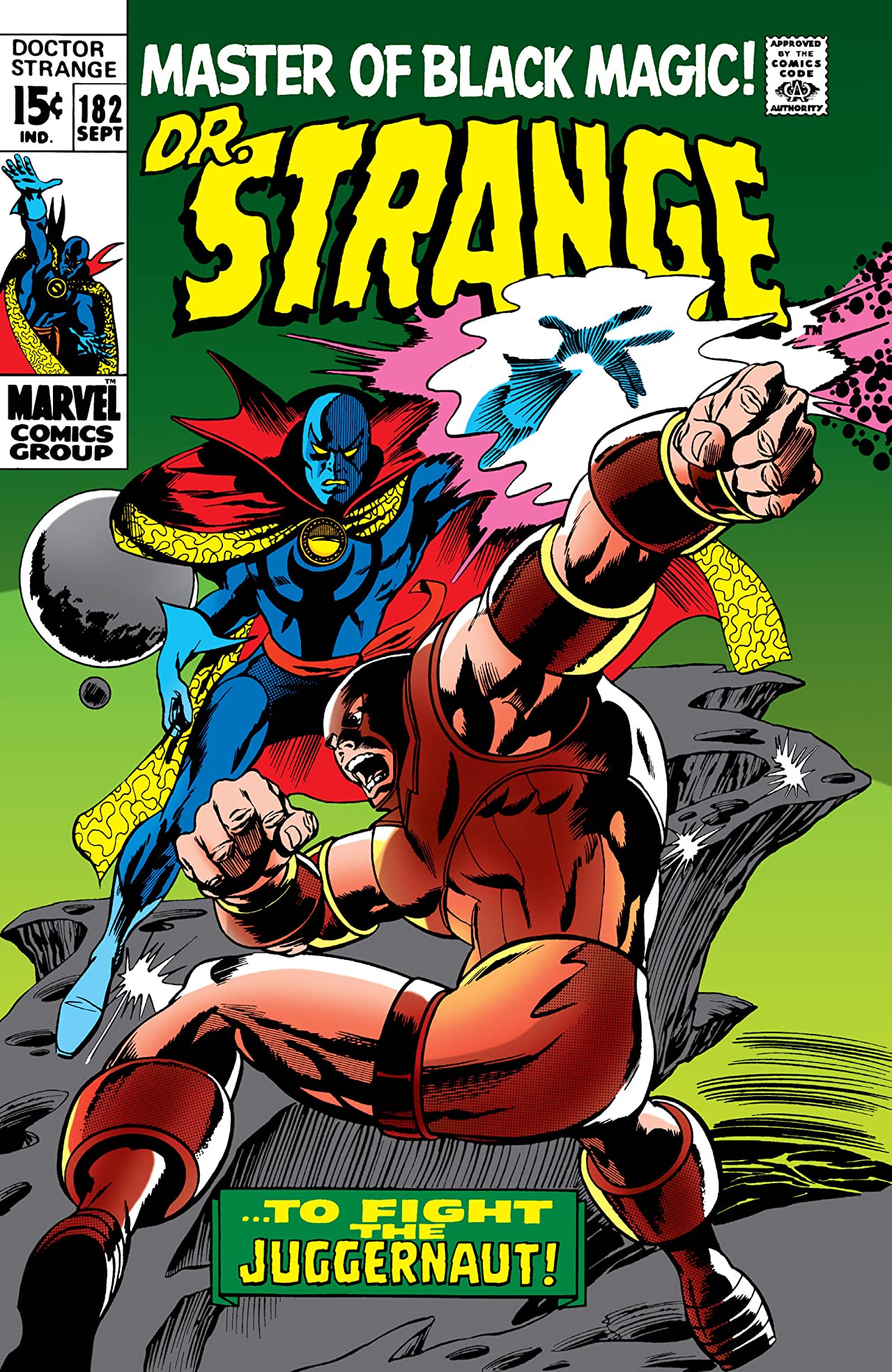 Doctor Strange #182 cover