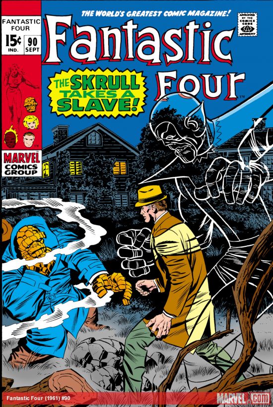 Fantastic Four #90 cover