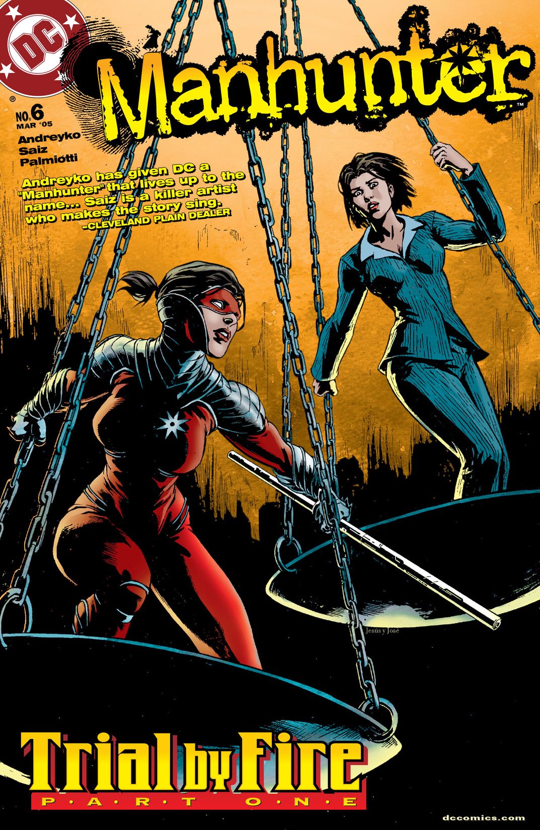 Manhunter #6 cover