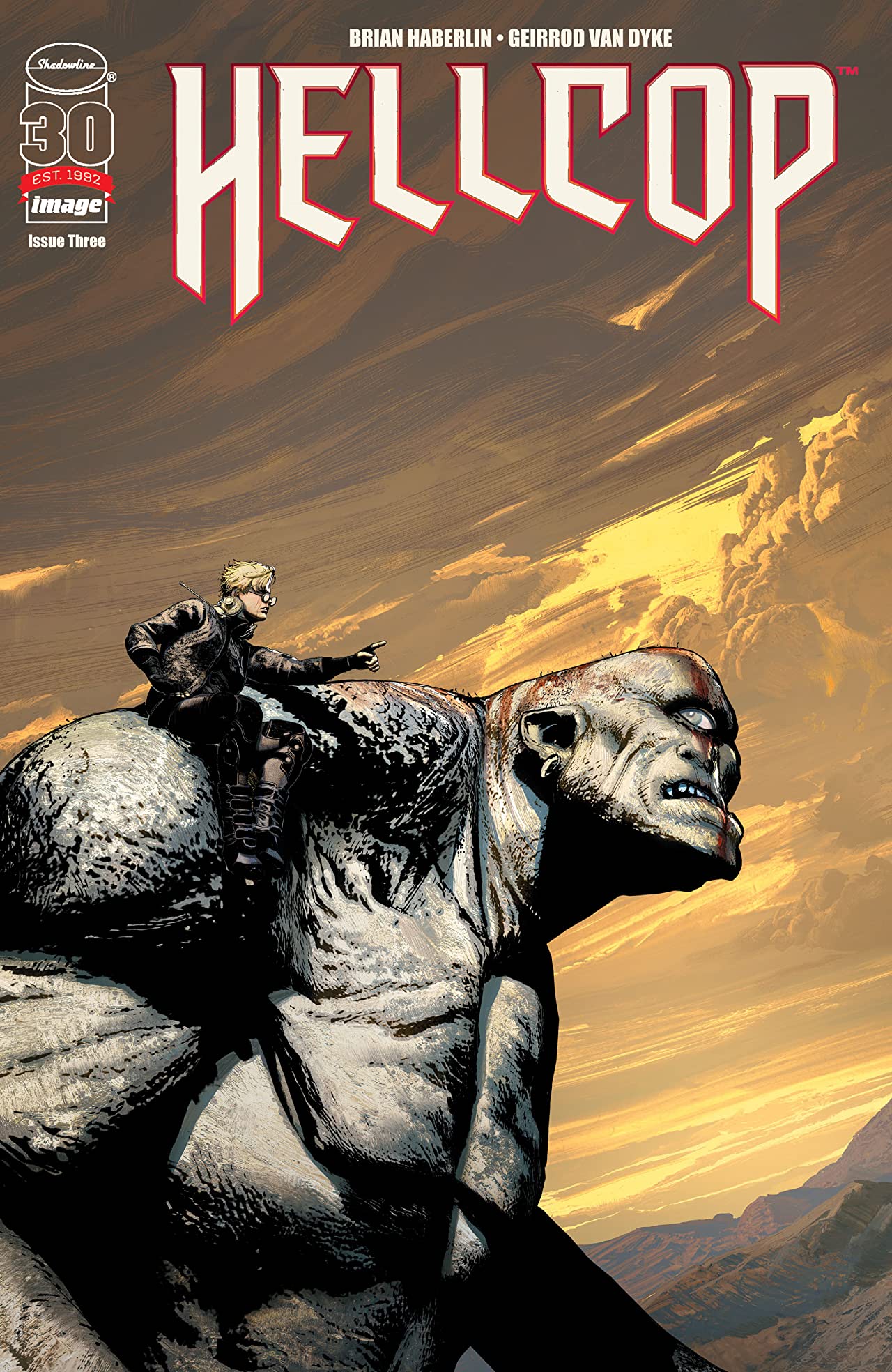Hellcop #3 cover