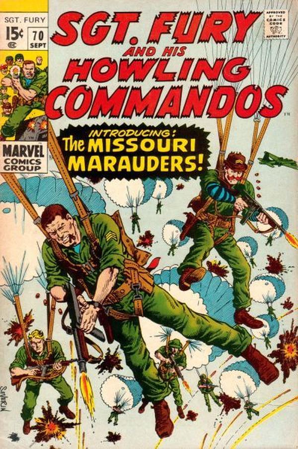 Sgt. Fury #70 cover