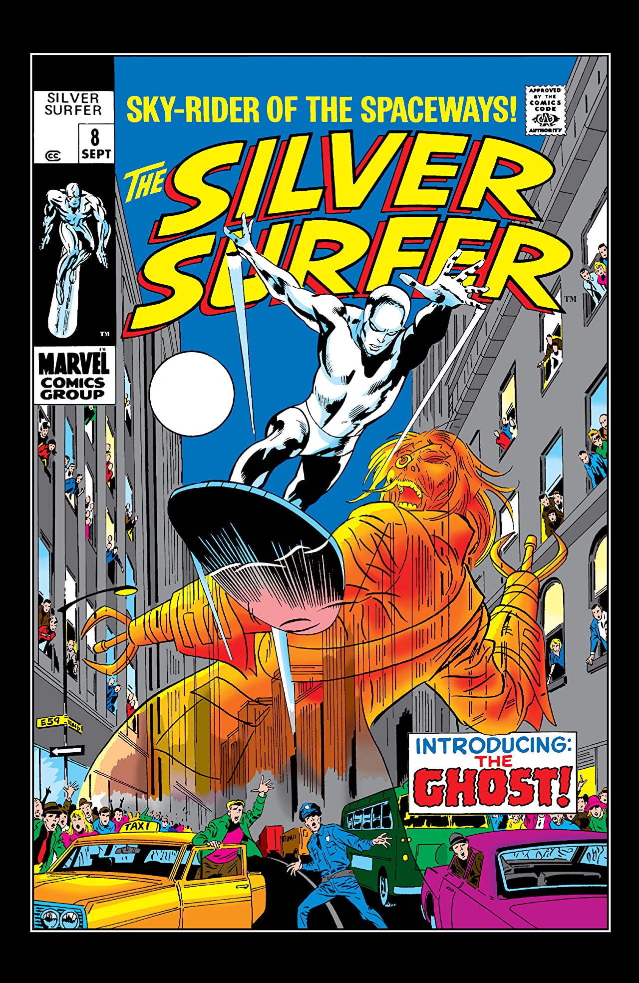 The Silver Surfer #8 cover