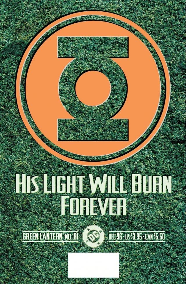 Green Lantern #81 cover