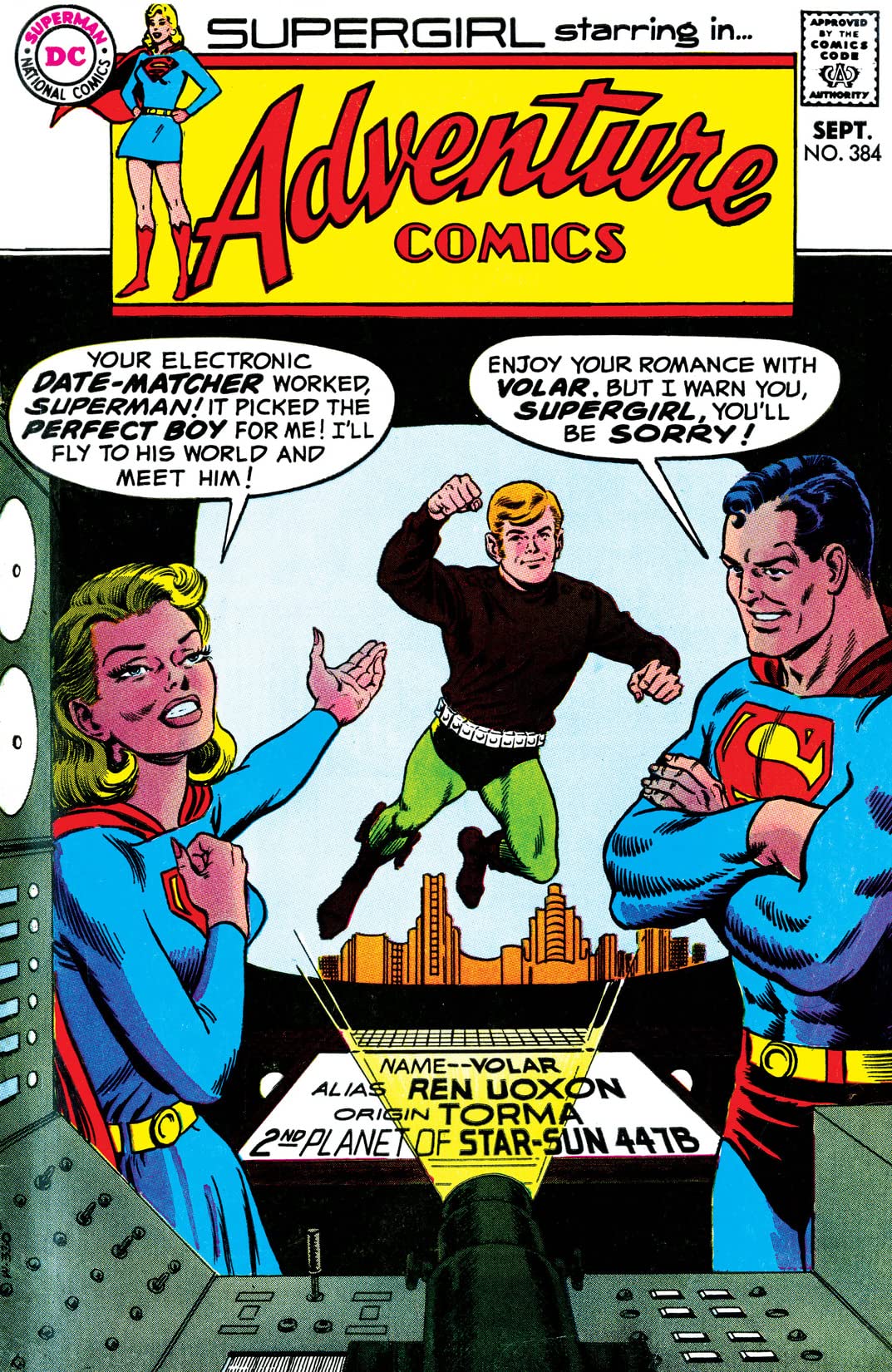 Adventure Comics #384 cover