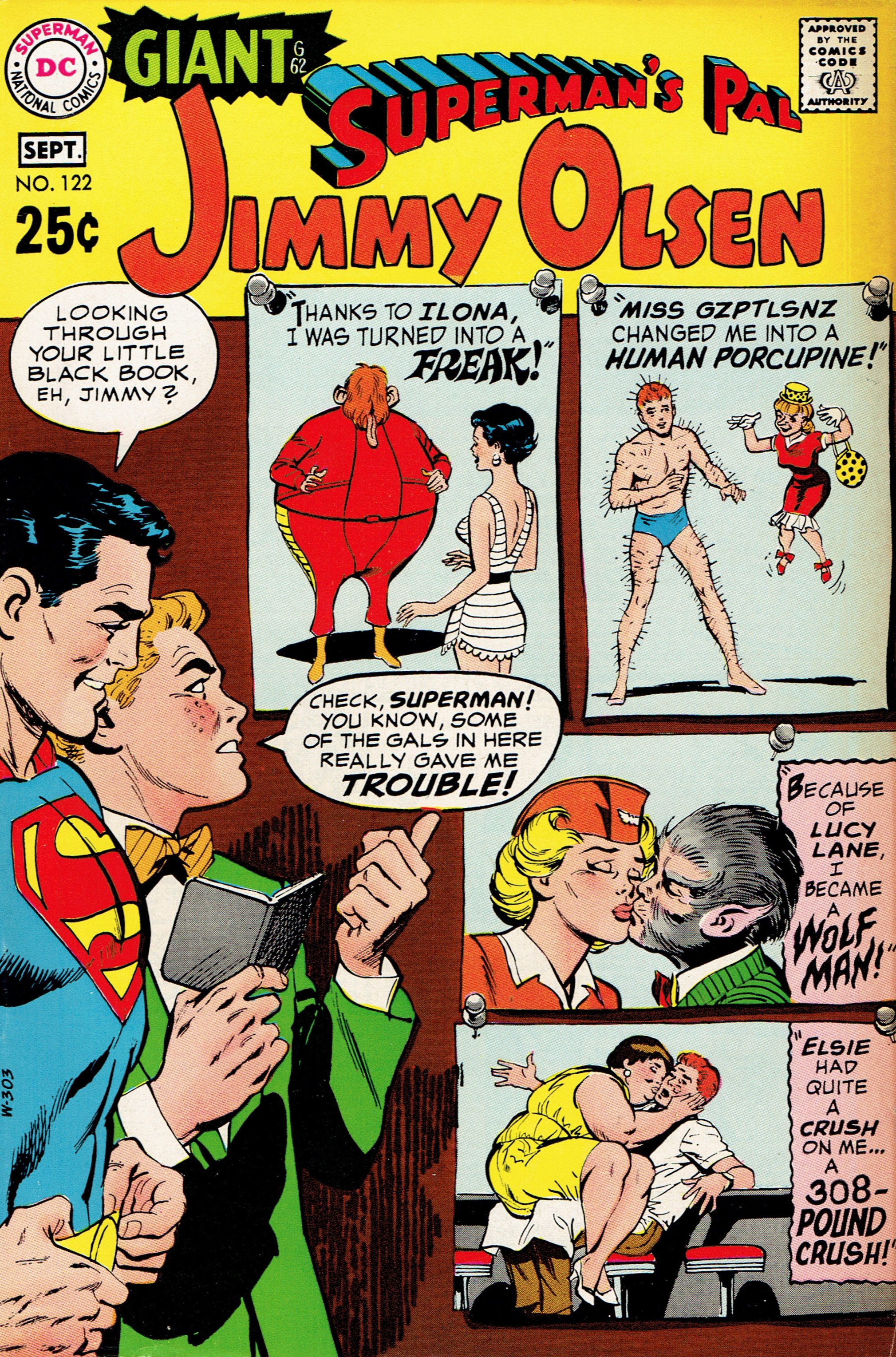 Superman's Pal, Jimmy Olsen #122 cover