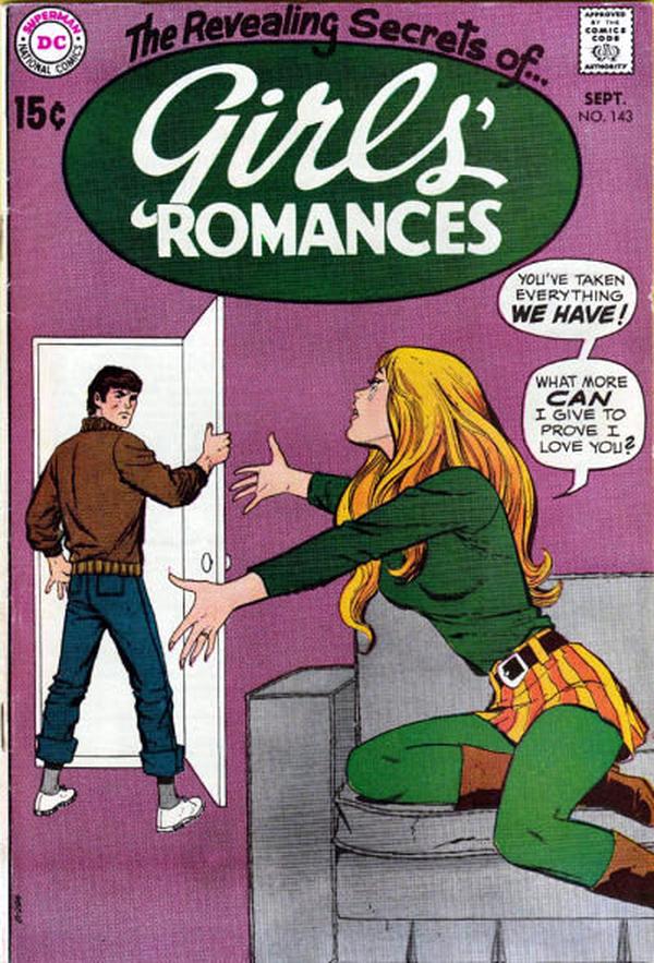 Girls' Romances #143 cover