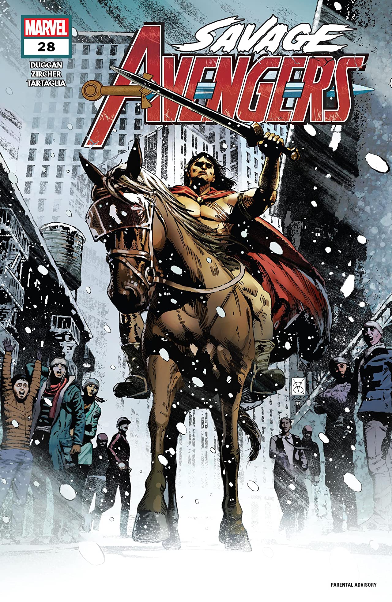 Savage Avengers #28 cover