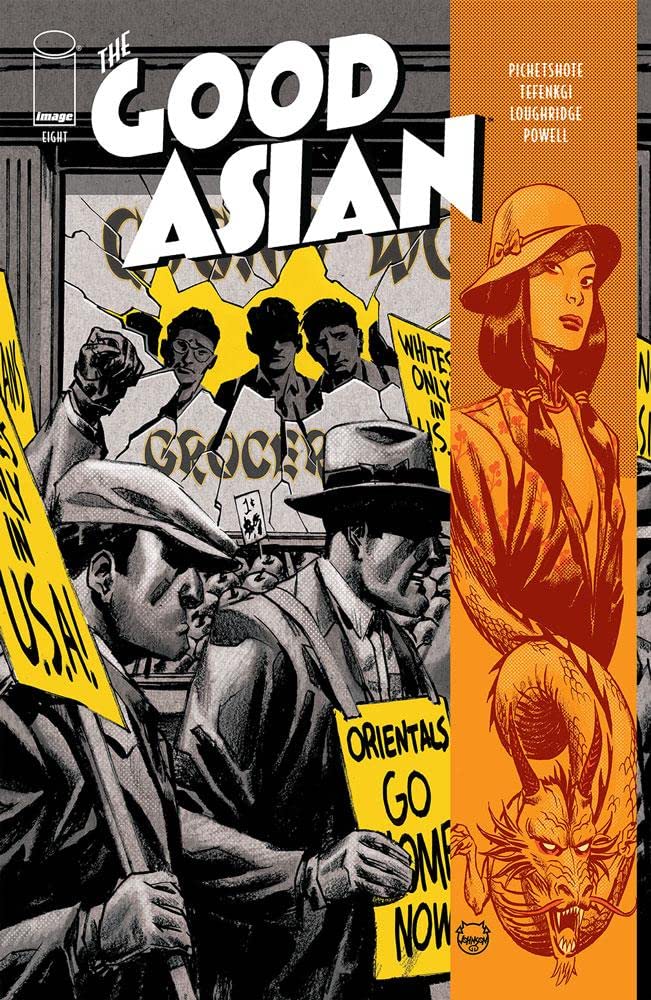 The Good Asian #8 cover