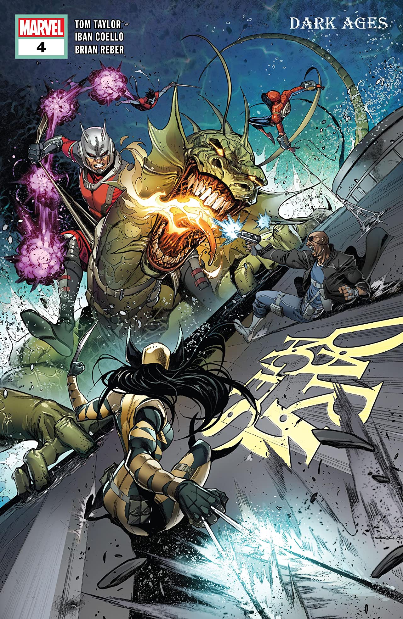 Dark Ages #4 cover