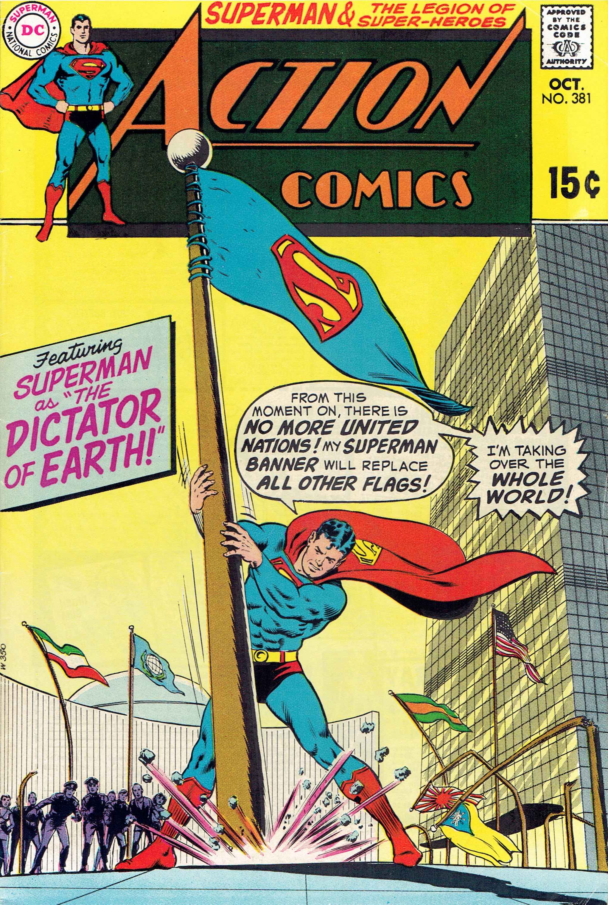 Action Comics #381 cover