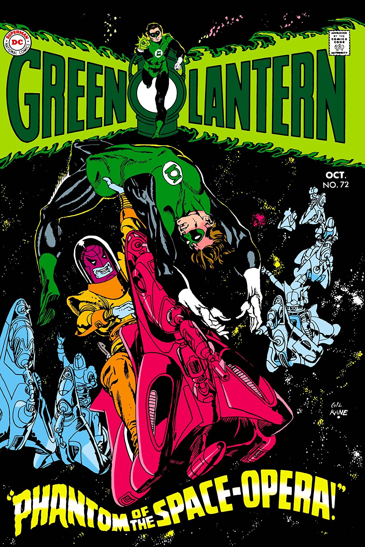 Green Lantern #72 cover