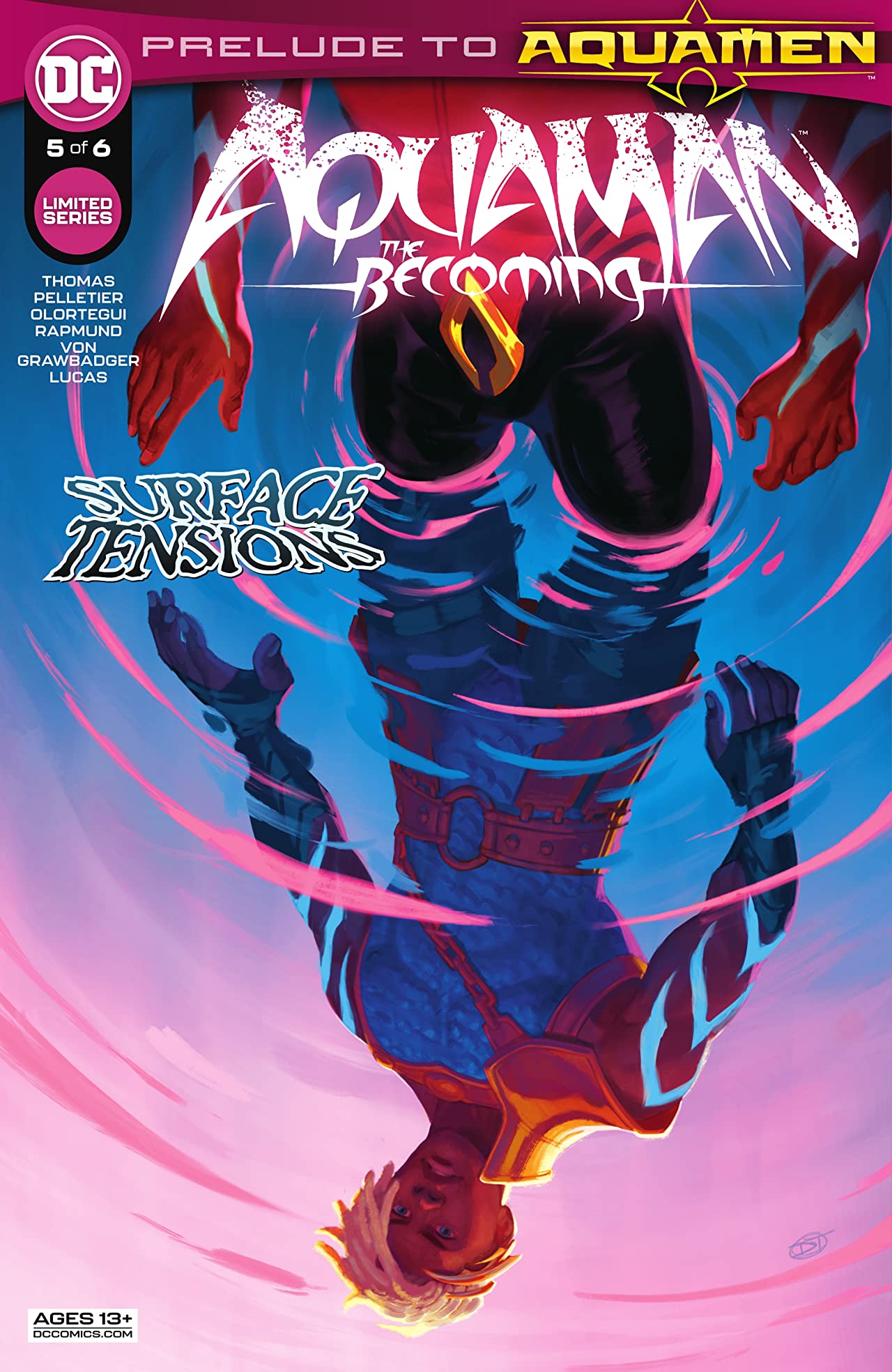 Aquaman: The Becoming #5 cover