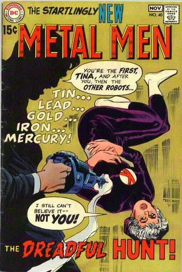 Metal Men #40 cover