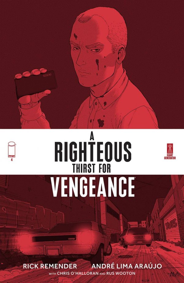 A Righteous Thirst for Vengeance #4 cover