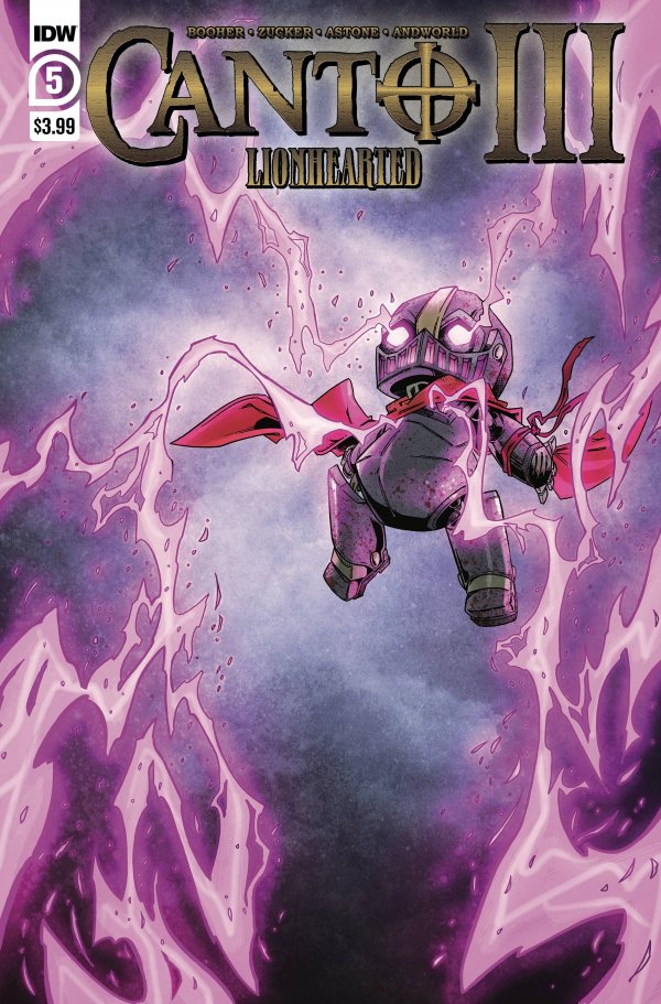 Canto III: Lionhearted #5 cover