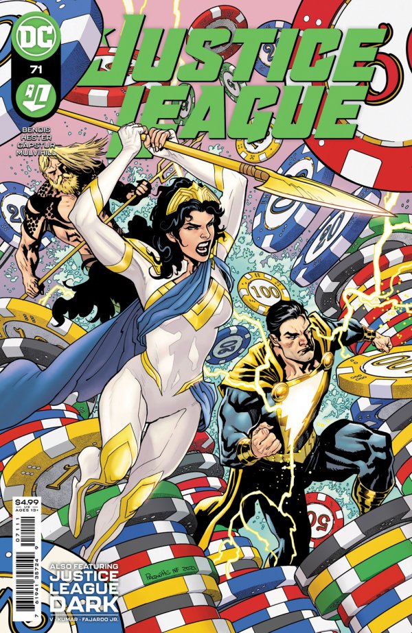 Justice League #71 cover