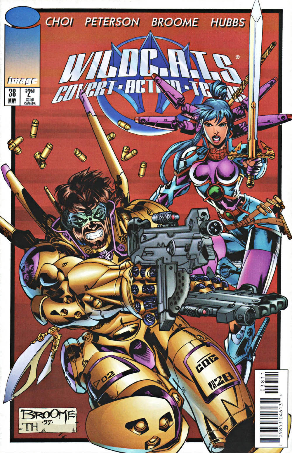 WildC.A.T.s #38 cover