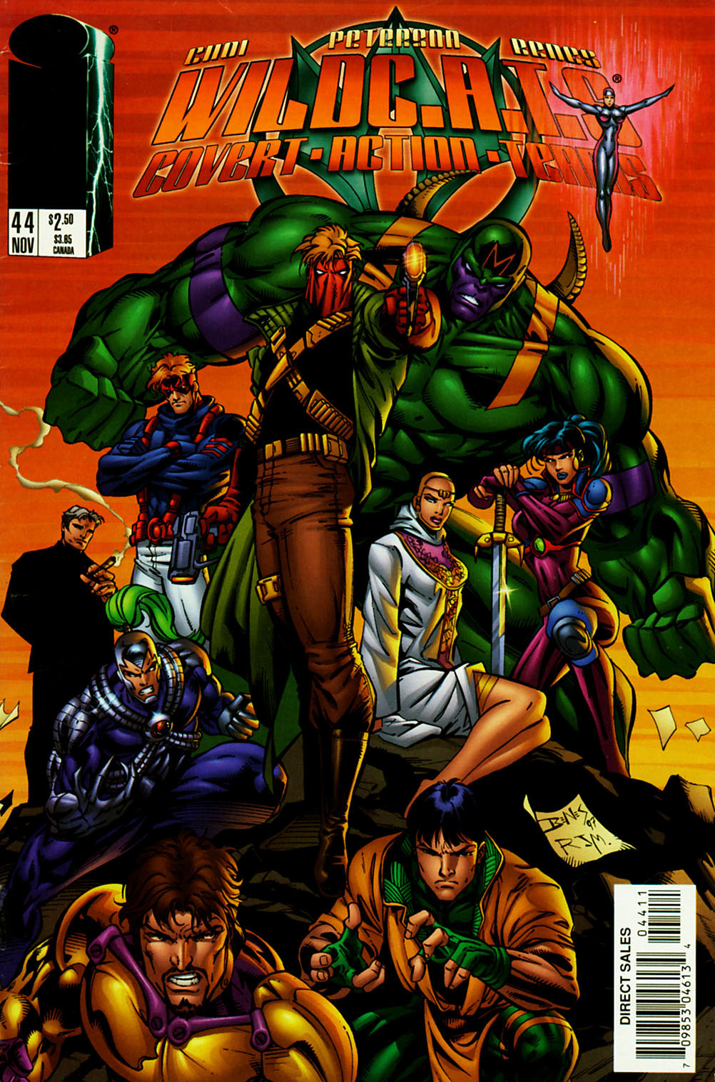 WildC.A.T.s #44 cover