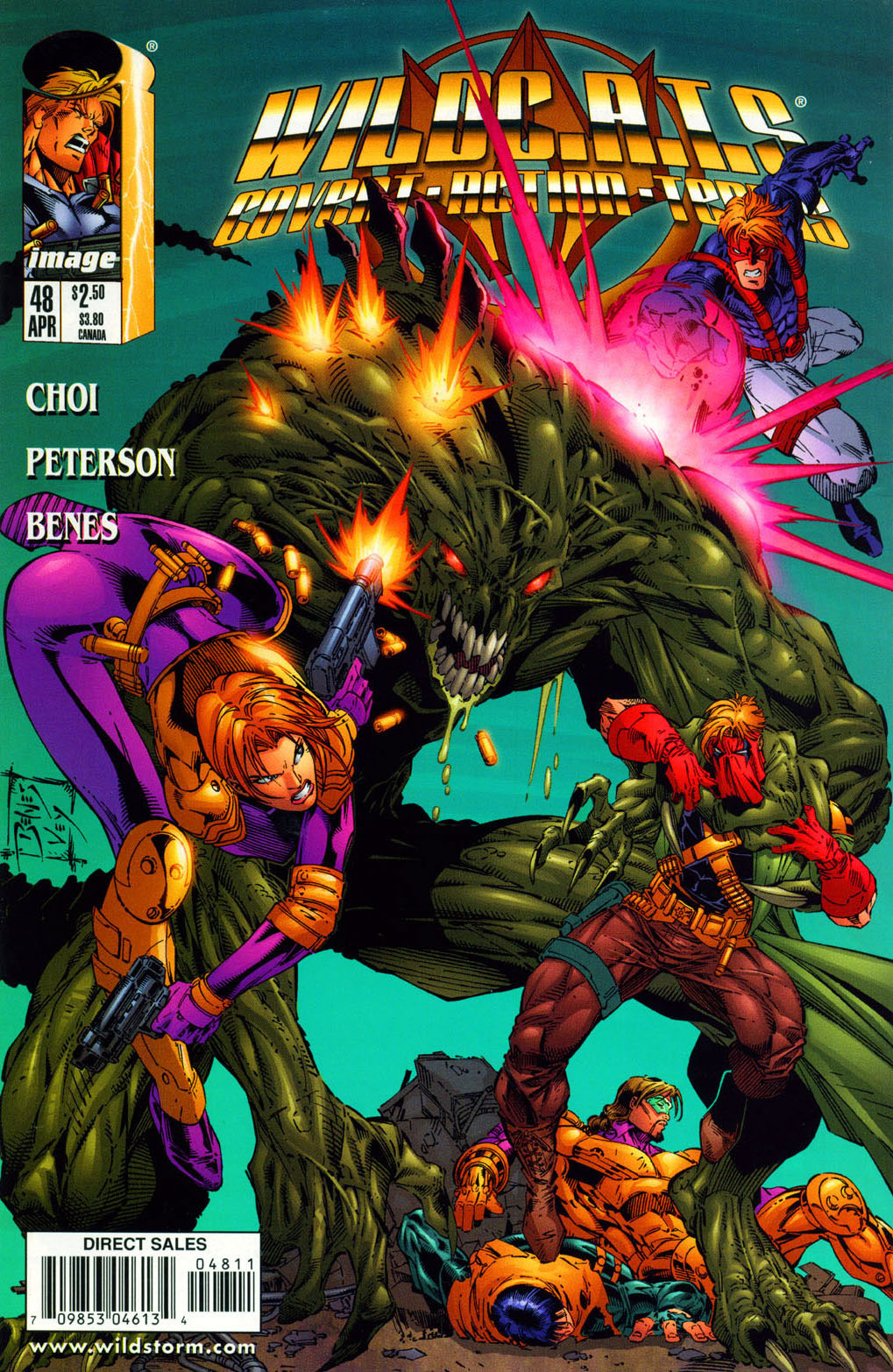 WildC.A.T.s #48 cover