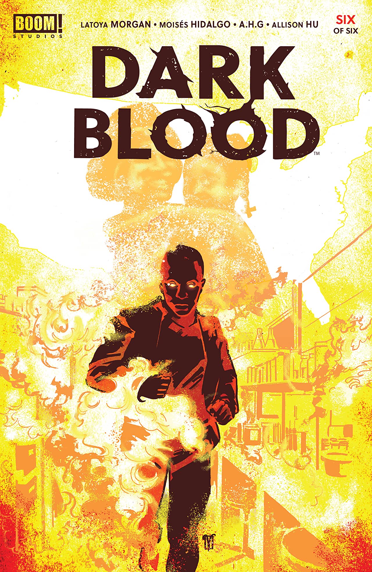 Dark Blood #6 cover