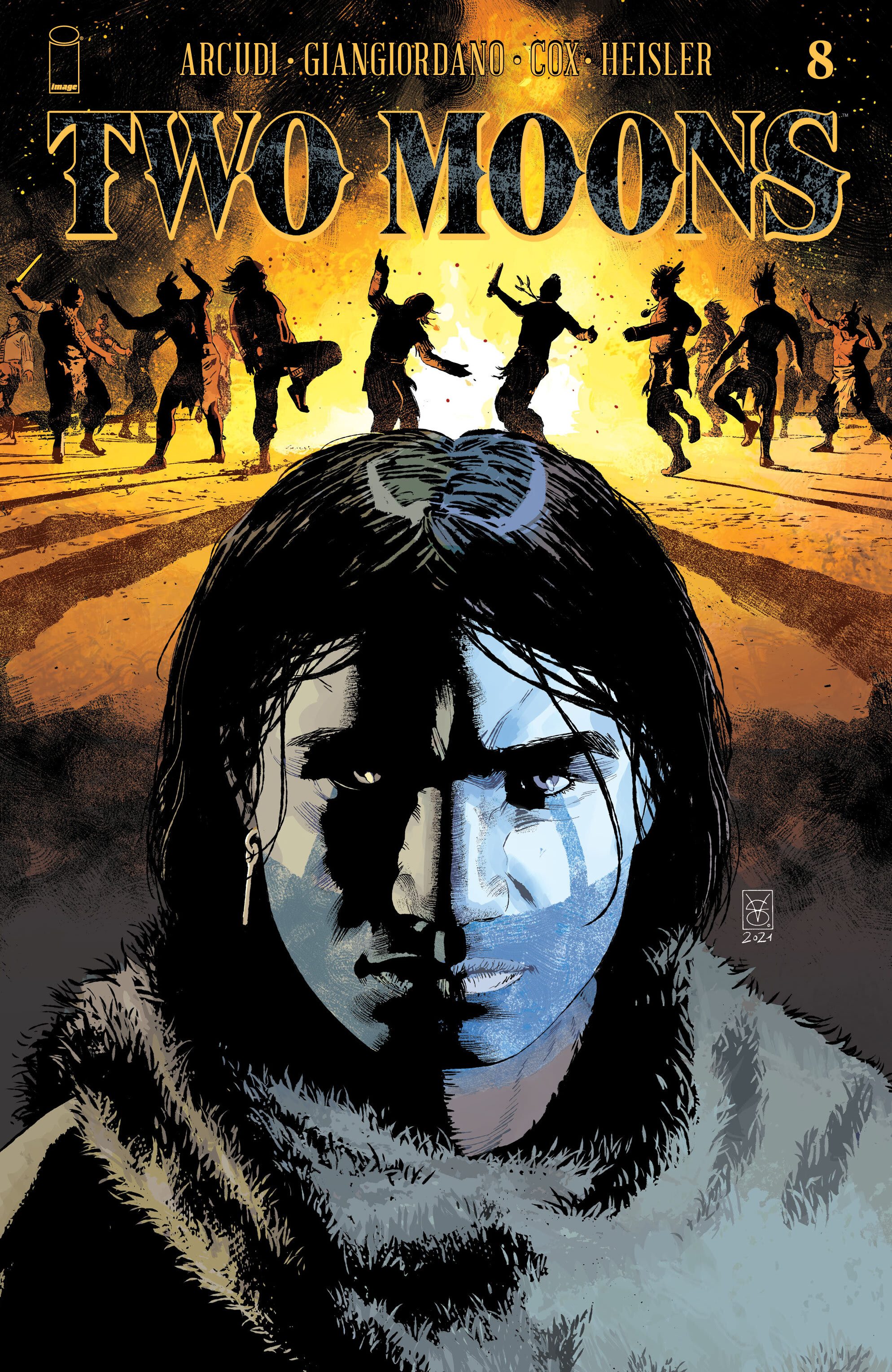 Two Moons #8 cover