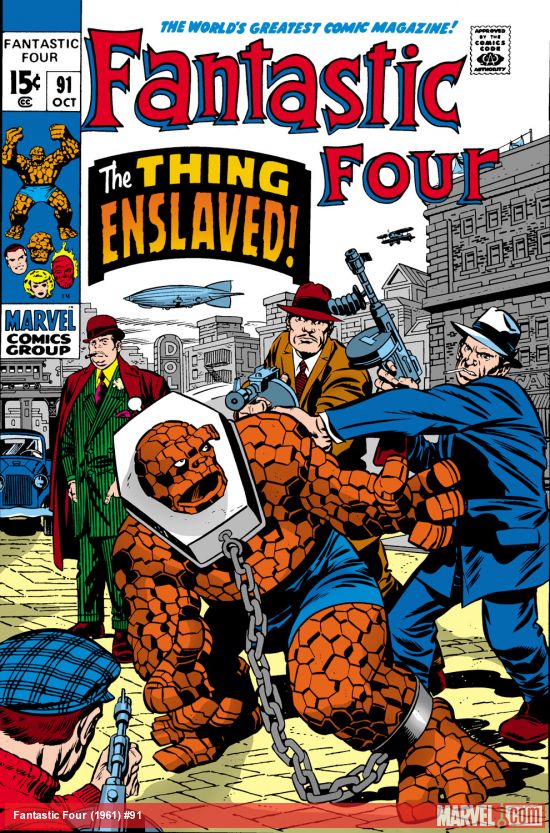 Fantastic Four #91 cover