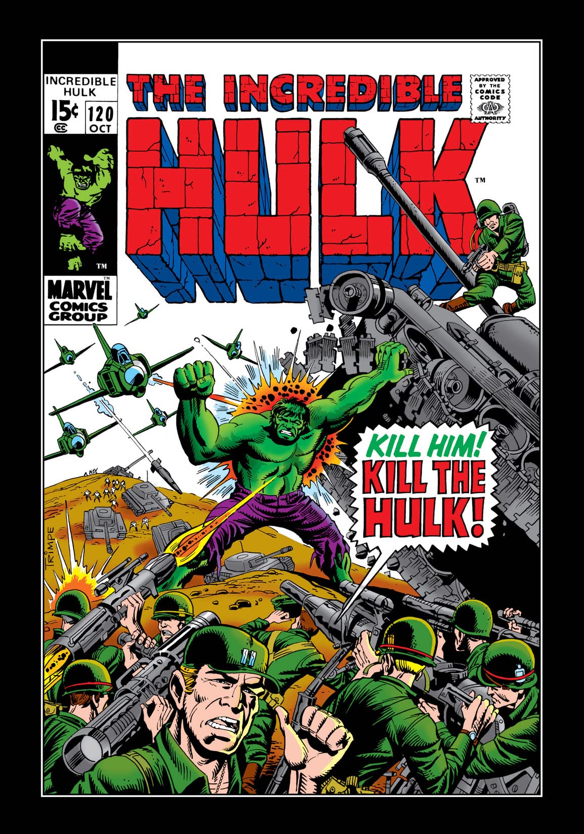 The Incredible Hulk #120 cover