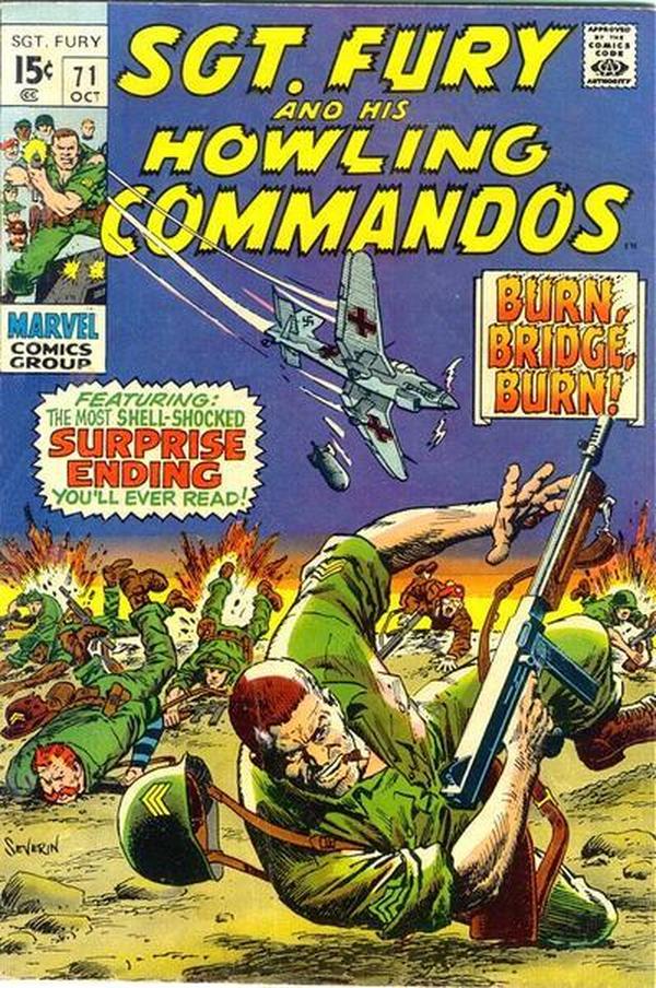 Sgt. Fury #71 cover