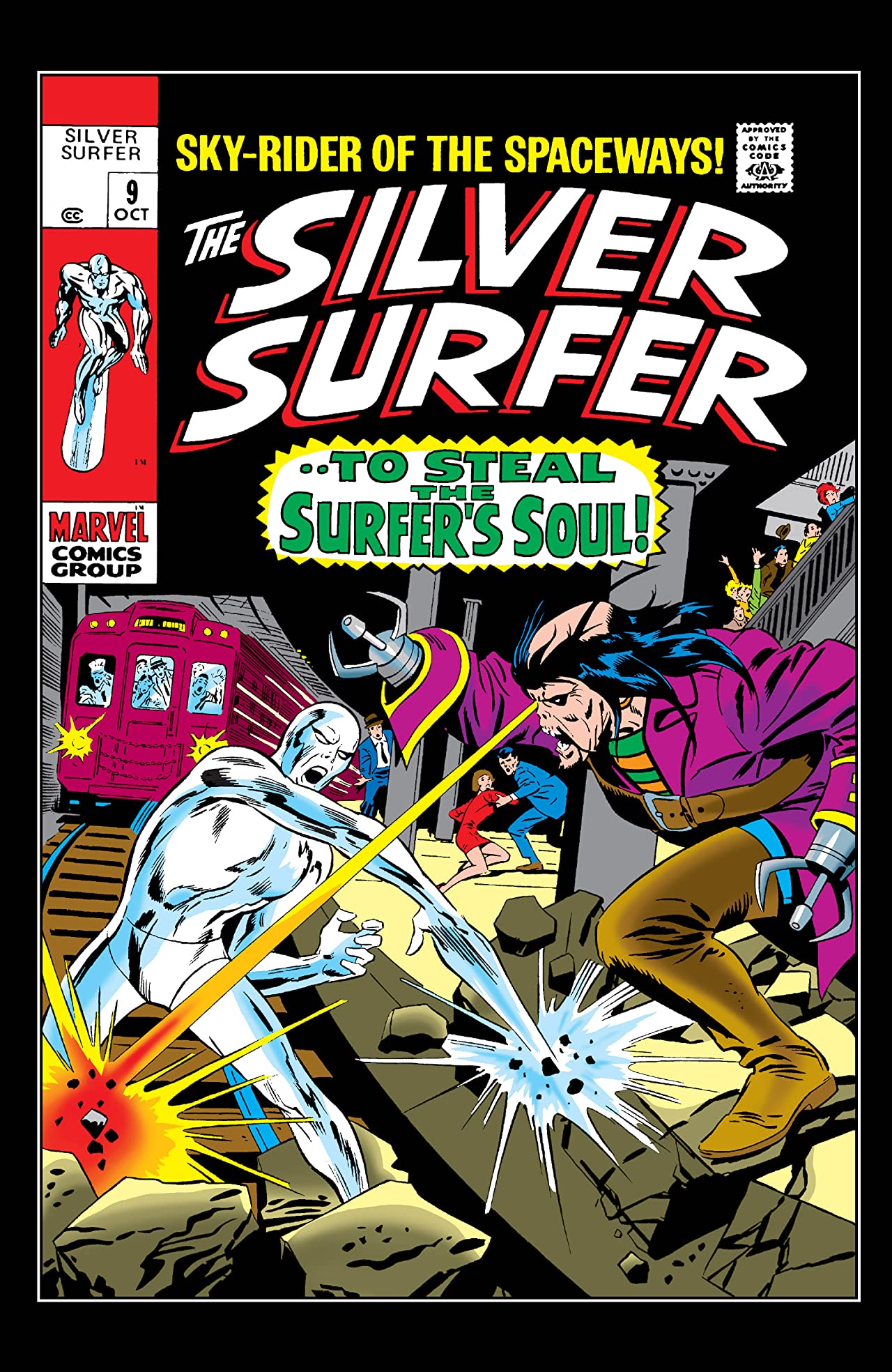 The Silver Surfer #9 cover