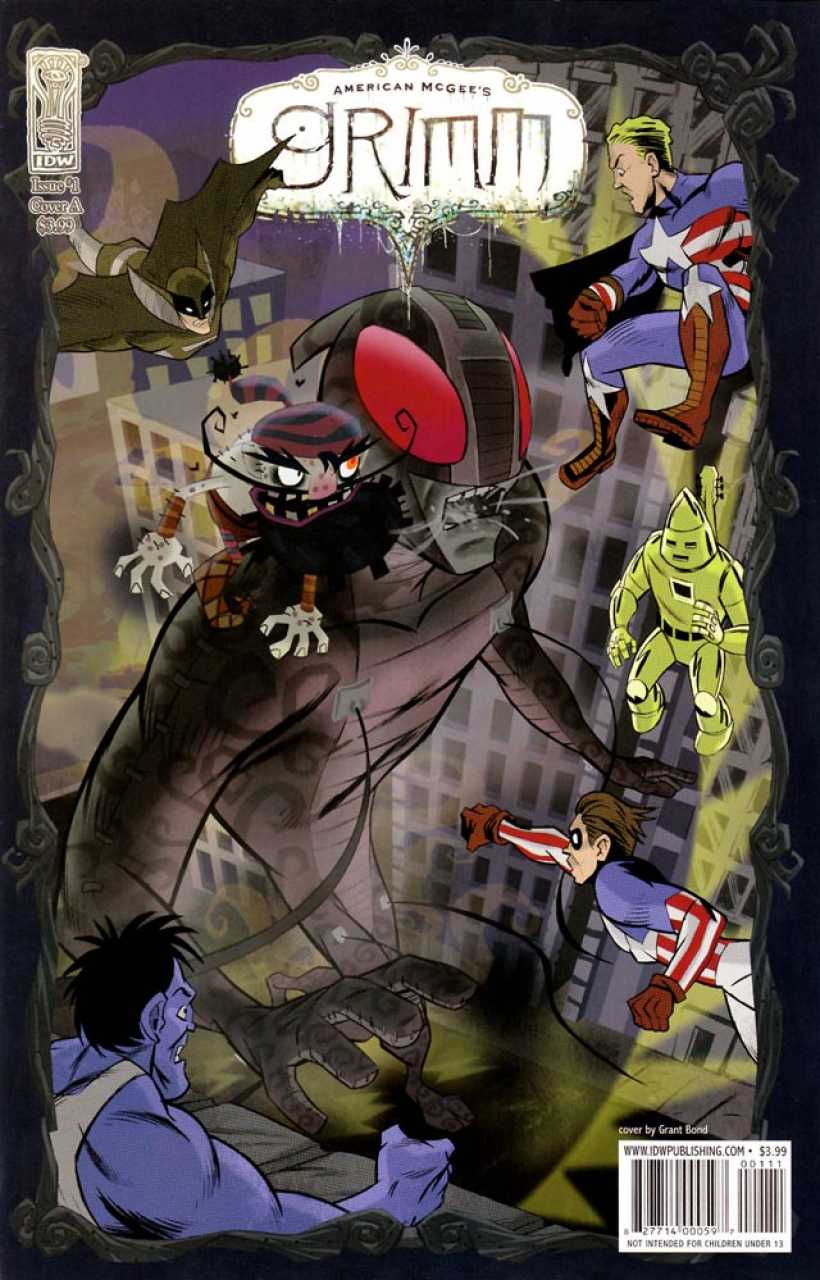 American McGee's Grimm #1 cover