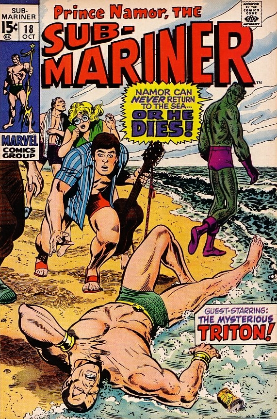 Sub-Mariner #18 cover