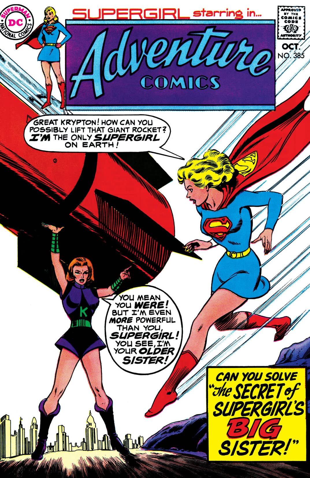Adventure Comics #385 cover