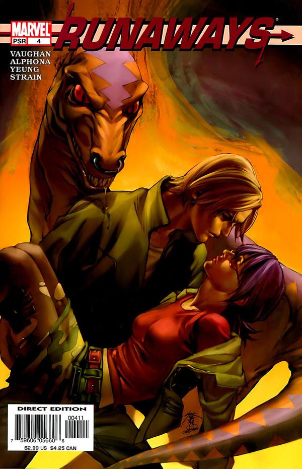 Runaways #4 cover