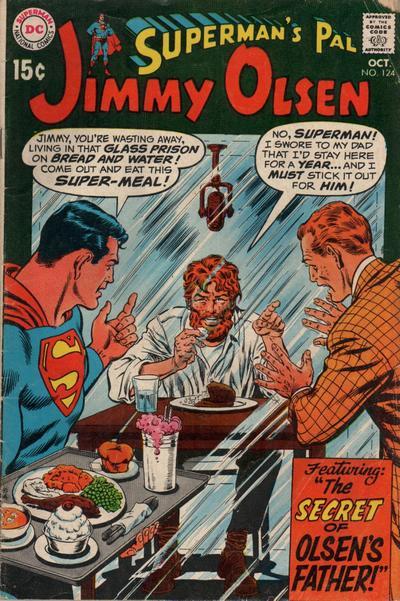 Superman's Pal, Jimmy Olsen #124 cover