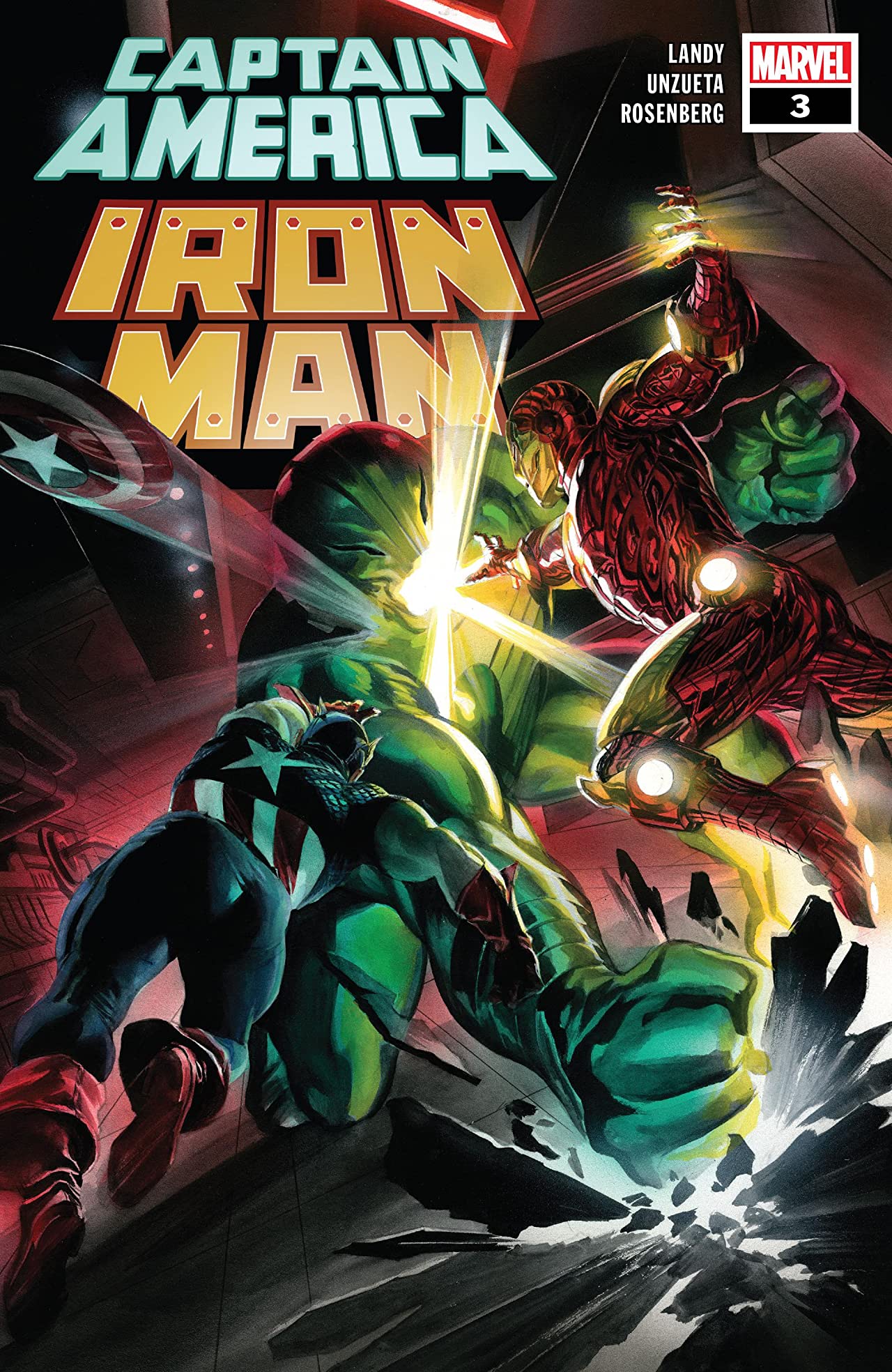 Captain America / Iron Man #3 cover