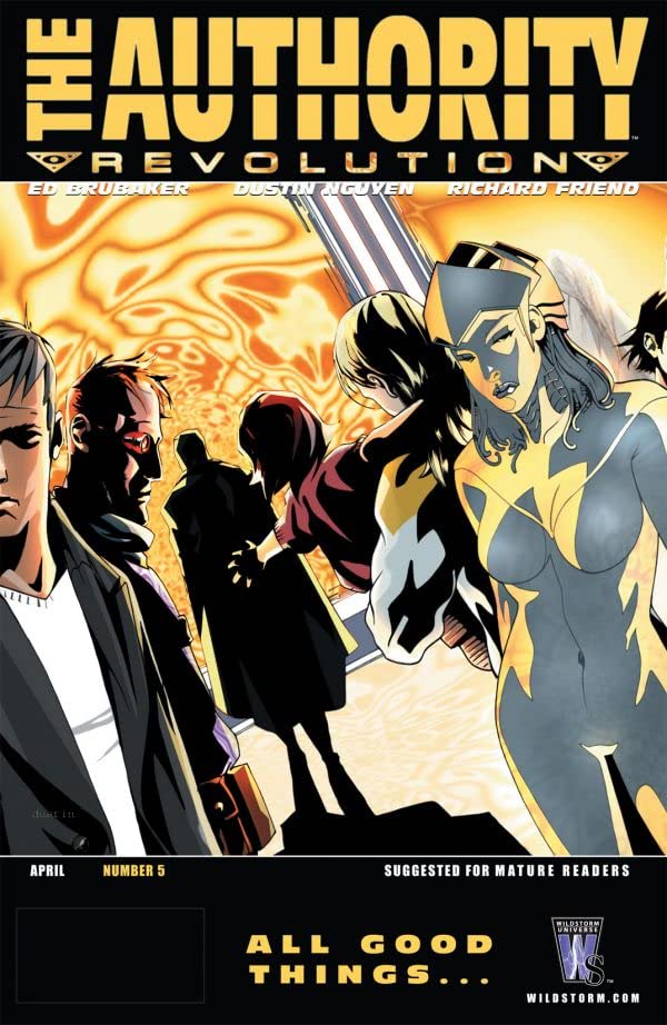 The Authority: Revolution #5 cover