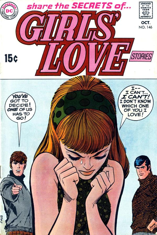 Girls' Love Stories #146 cover